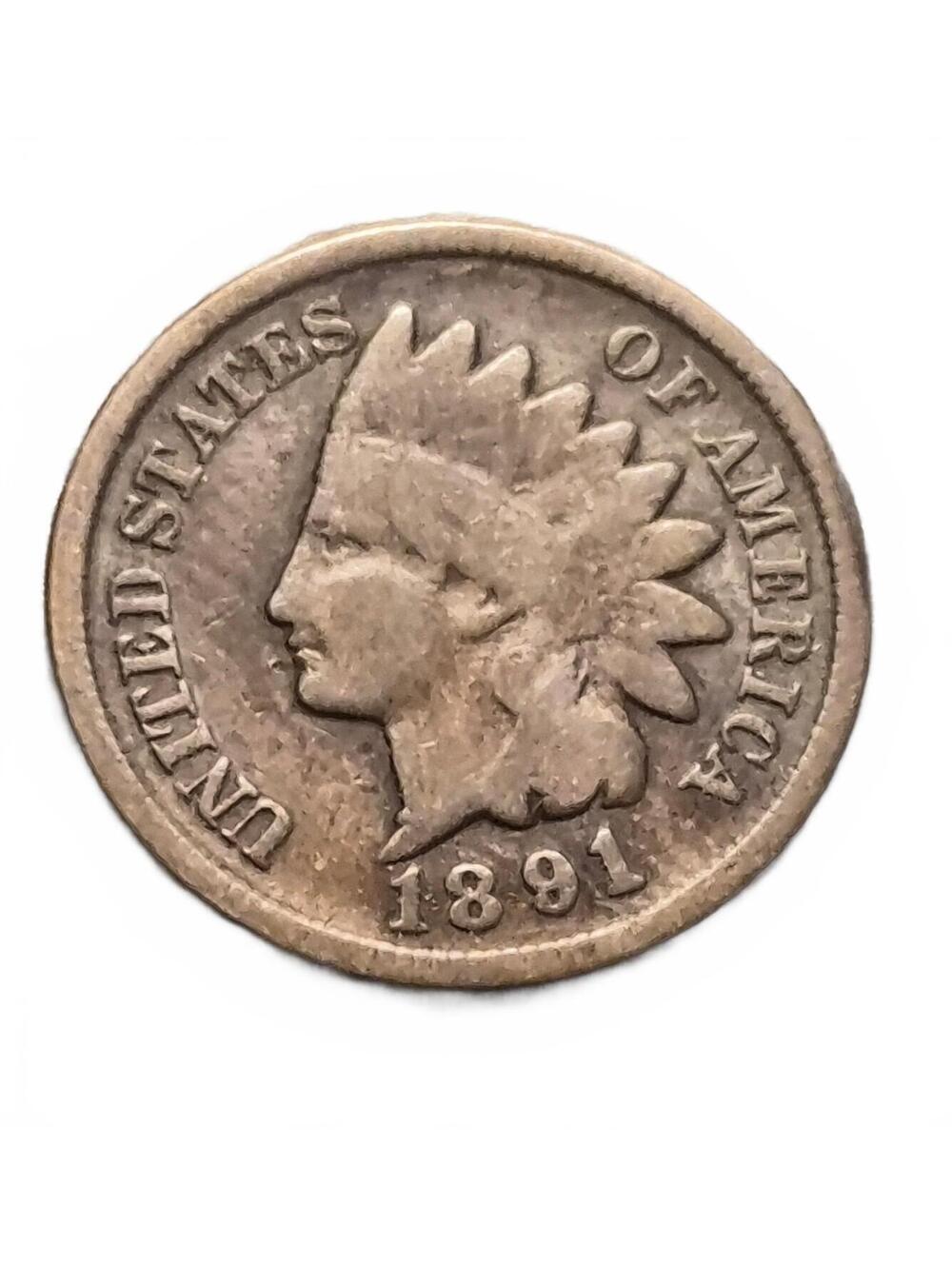 1891 Indian Head Penny #215